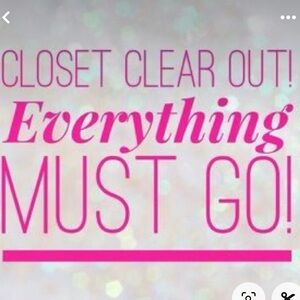 Everything must go ❤️